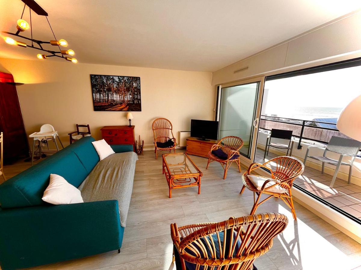 Le Touquet Appt Traversant Vu Mer Et Dunes Avec Garage מראה חיצוני תמונה