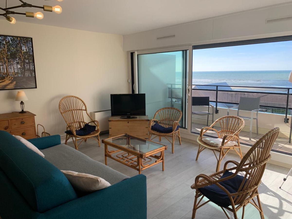 Le Touquet Appt Traversant Vu Mer Et Dunes Avec Garage מראה חיצוני תמונה