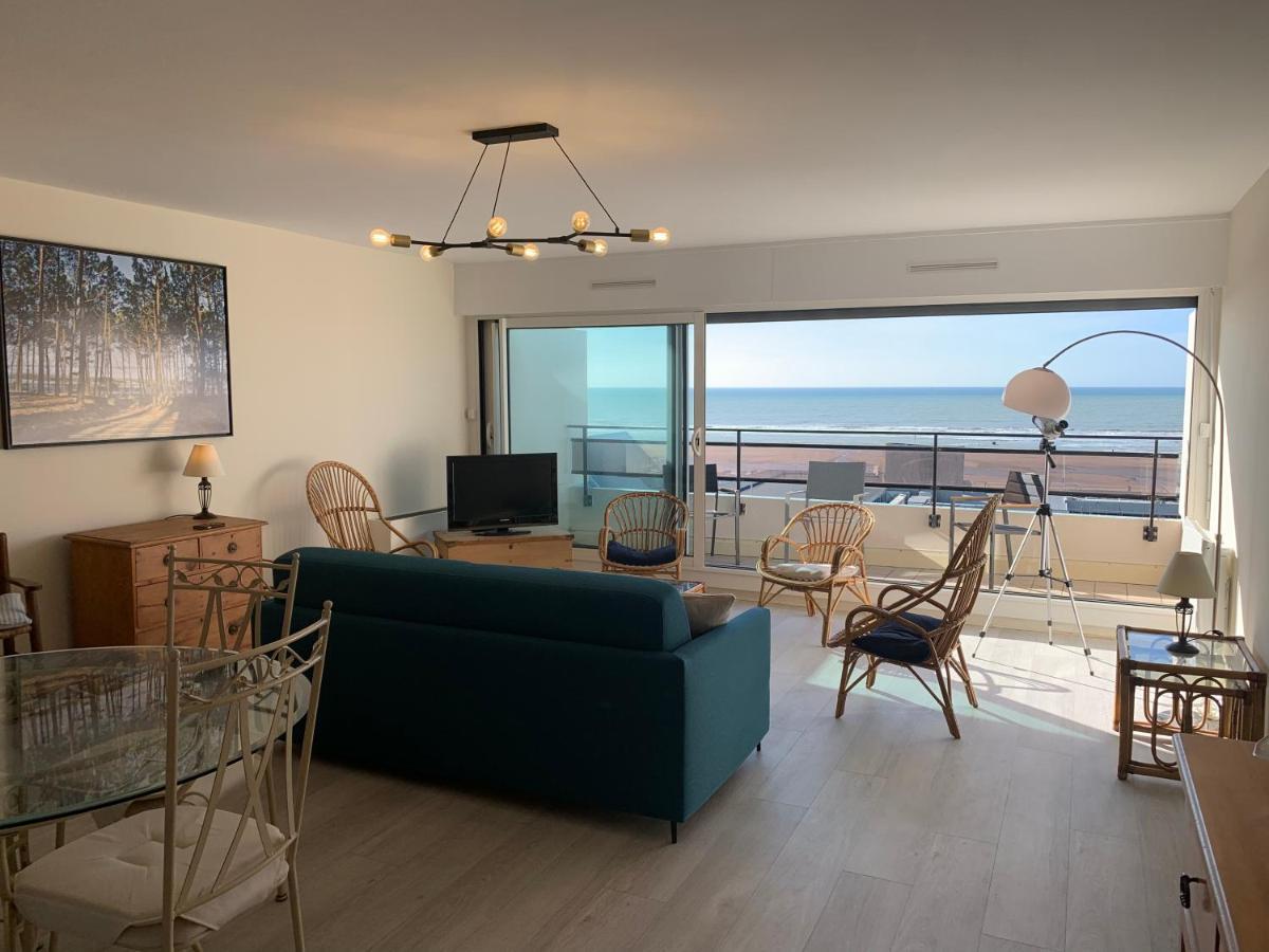 Le Touquet Appt Traversant Vu Mer Et Dunes Avec Garage מראה חיצוני תמונה