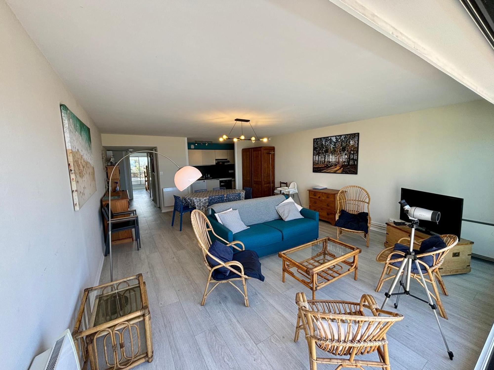 Le Touquet Appt Traversant Vu Mer Et Dunes Avec Garage מראה חיצוני תמונה