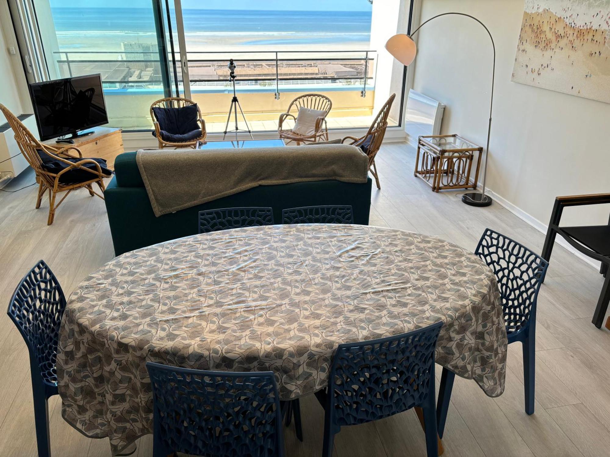 Le Touquet Appt Traversant Vu Mer Et Dunes Avec Garage מראה חיצוני תמונה