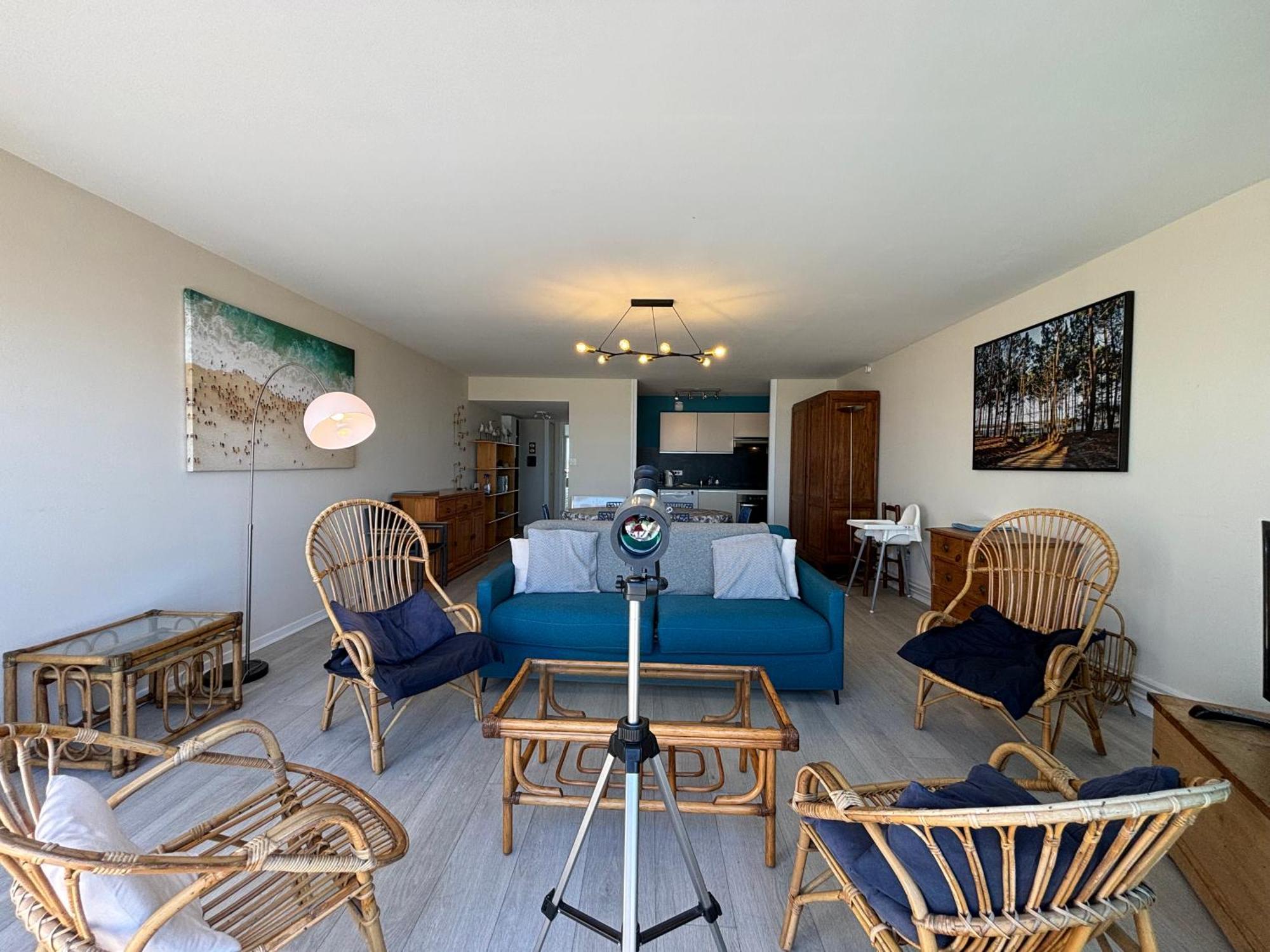 Le Touquet Appt Traversant Vu Mer Et Dunes Avec Garage מראה חיצוני תמונה